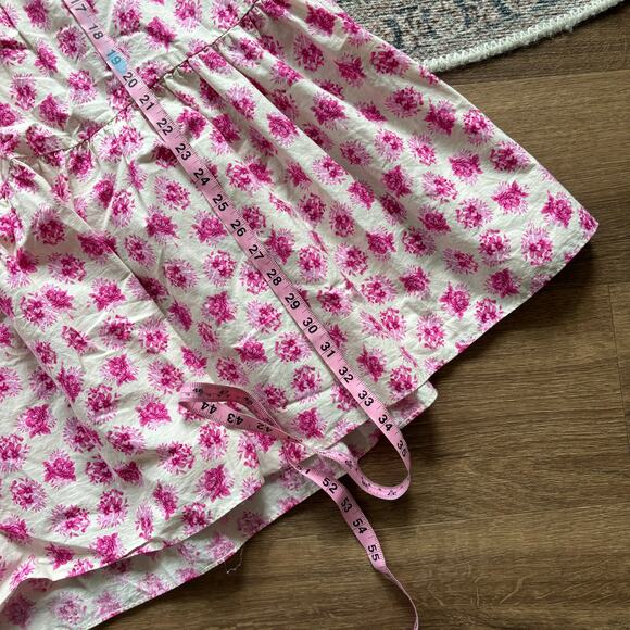 Zara Floral Belted Tiered Midi Maxi Skirt - Picture 3 of 7